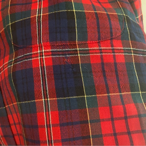 Pendleton Sir Pendleton Wool Button Up in Macpherson Red Tartan - Picture 5 of 7